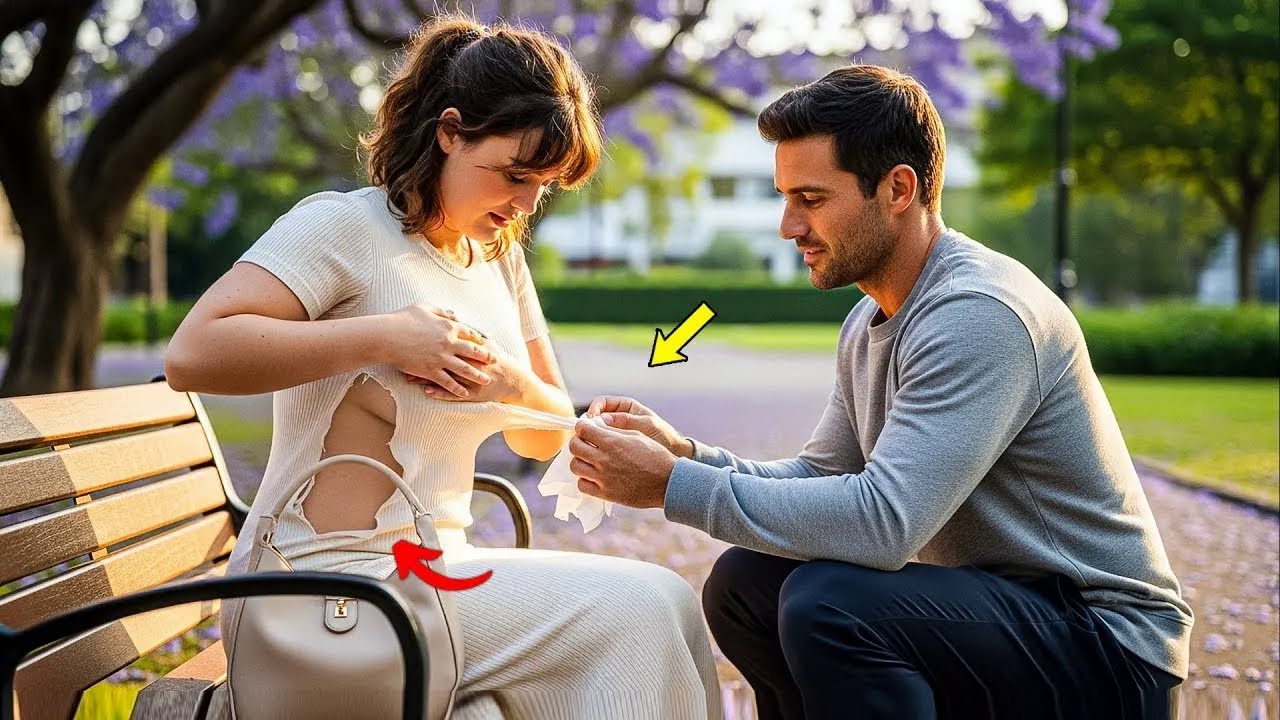 Er half einer jungen Frau mit zerrissenem Kleid – ohne zu wissen, dass sie seine künftige Chefin war