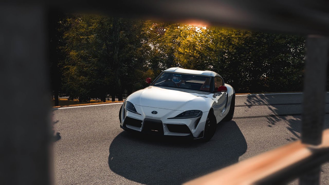 POWERSLIDING a 492BHP Toyota Supra A90 - LOUD Pops & Bangs - Assetto Corsa (Logitech G29)