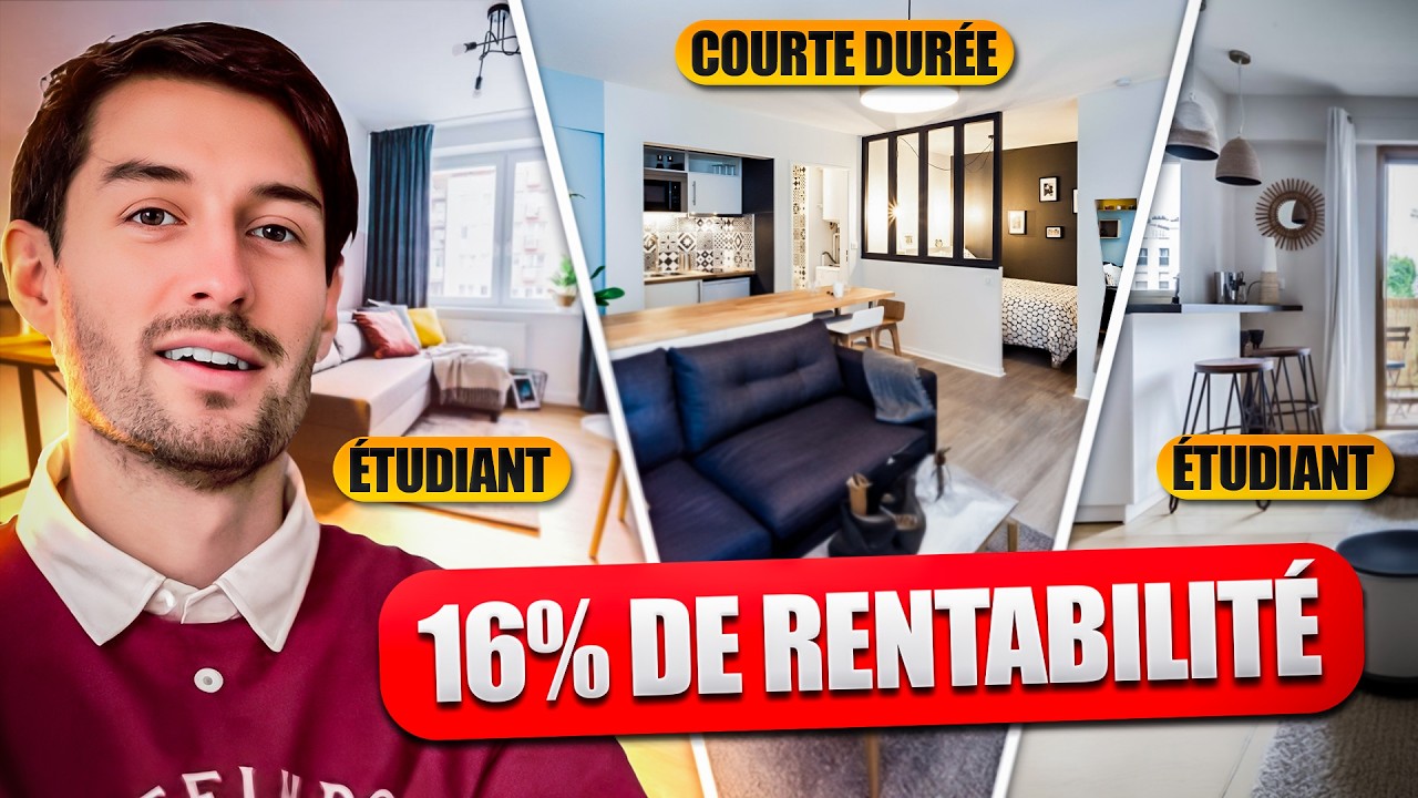 Investissement immobilier à Limoges : 900€ de cash flow par mois pour Antho (2/2) 💰