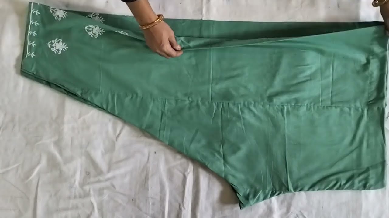 Kadai wali salwar cutting #bottom work salwar design#