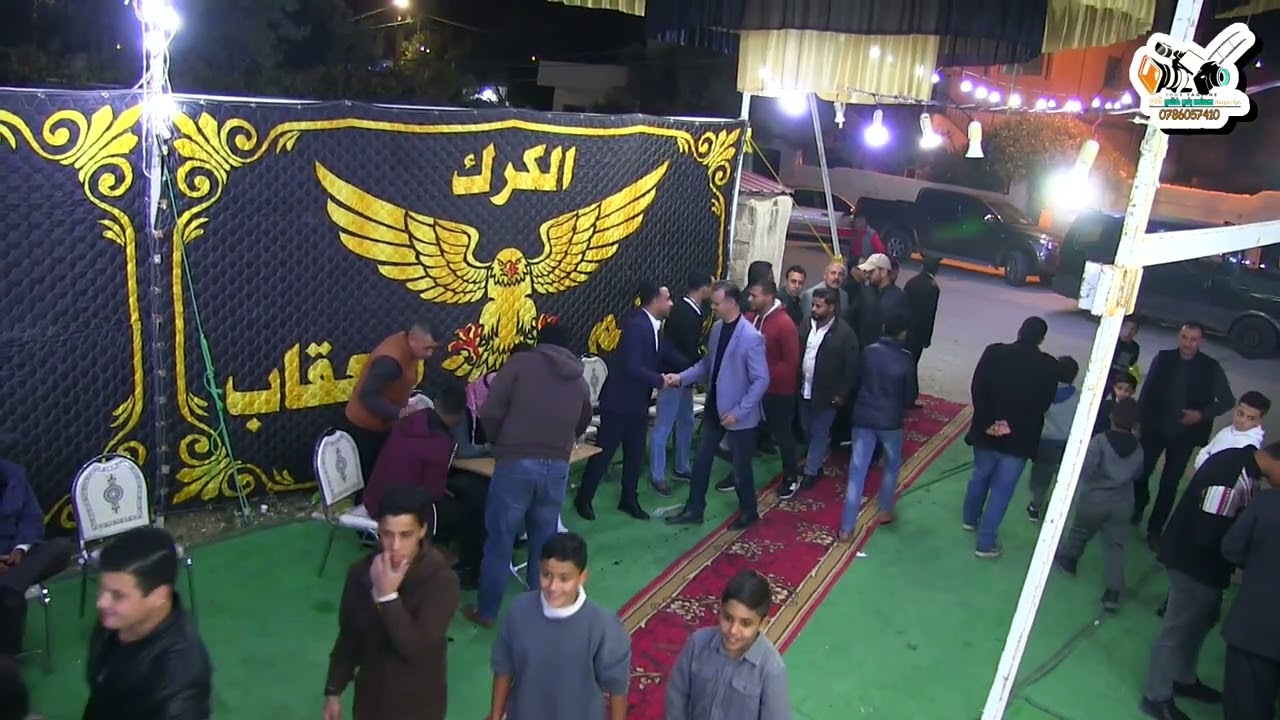 افراح النجادات الحمايده سهرة العريس حمزه احمد الفنان قاسم القواسمه ج 2