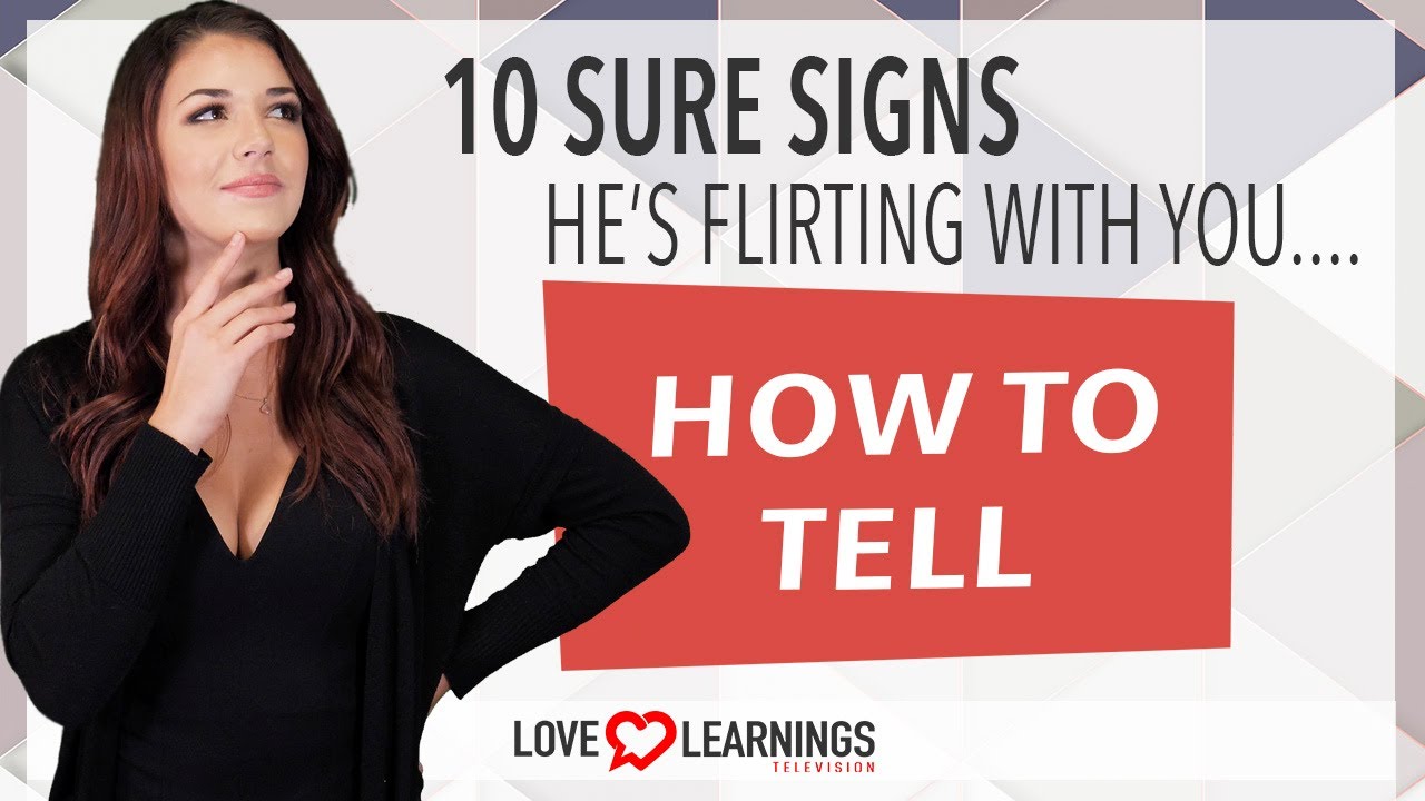 10 Sure Signs He's Flirting With You (How To Tell)