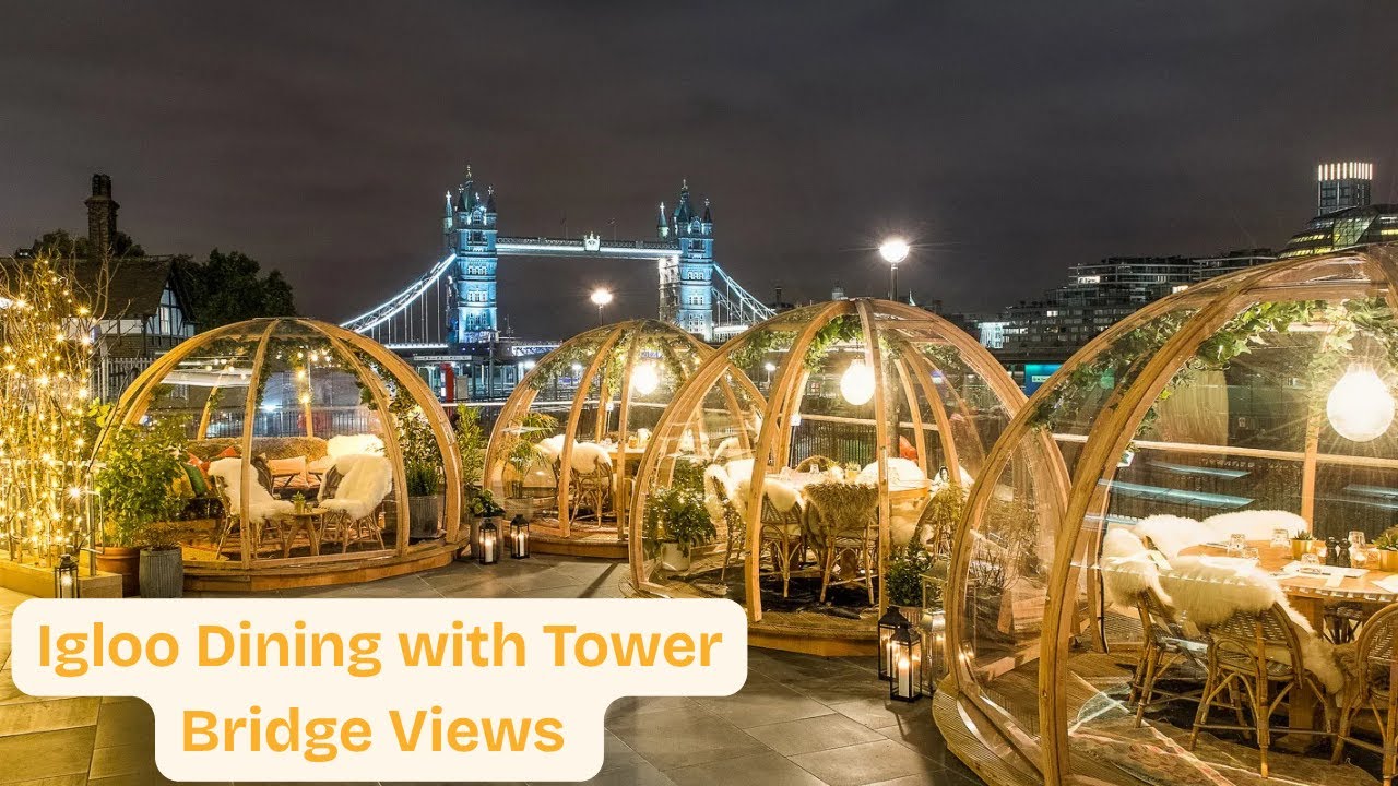 Exploring Tower Bridge and London’s Coppa Club Igloo