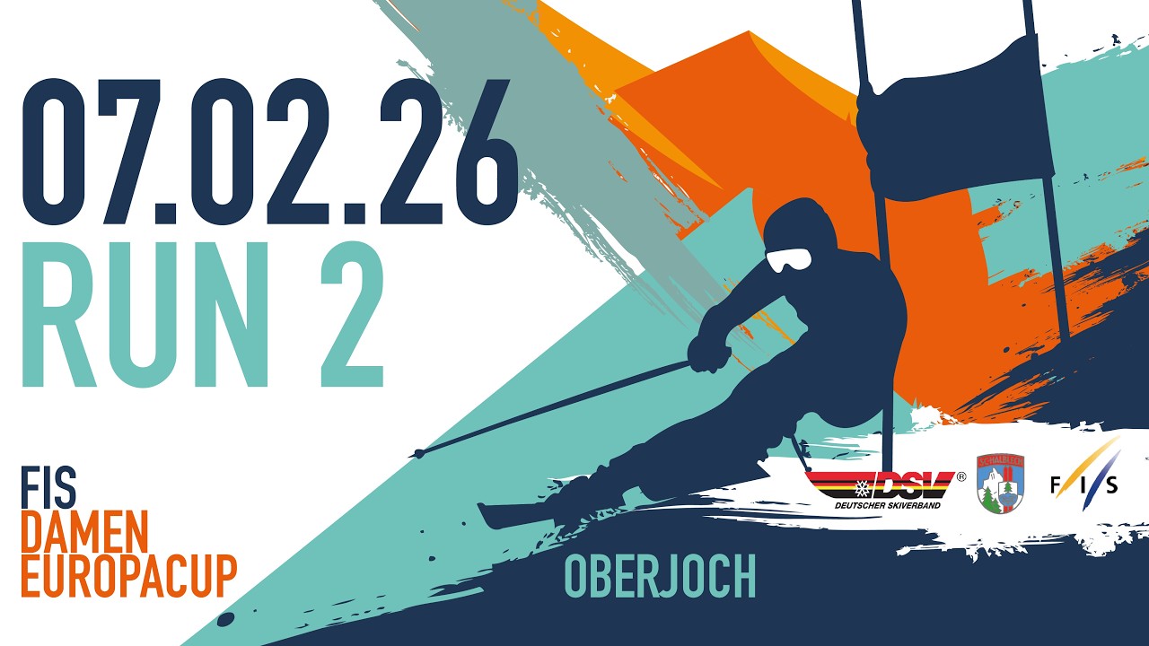 LIVE: FIS European Cup Women 07.02.2026 - Giant Slalom Run 2 - Oberjoch (GER) 07.02.2026