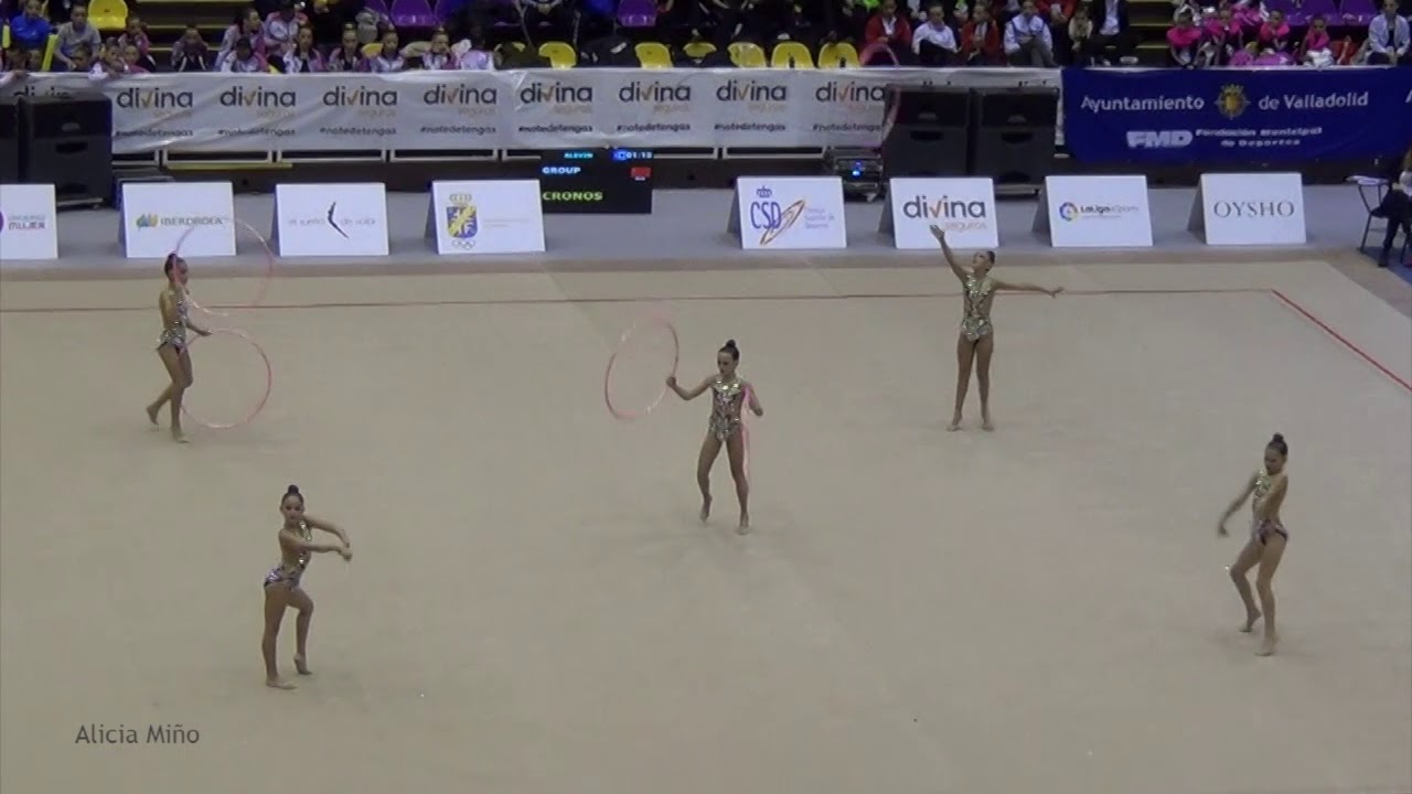 Cronos alevín, Cto. de España conjuntos Valladolid 2017
