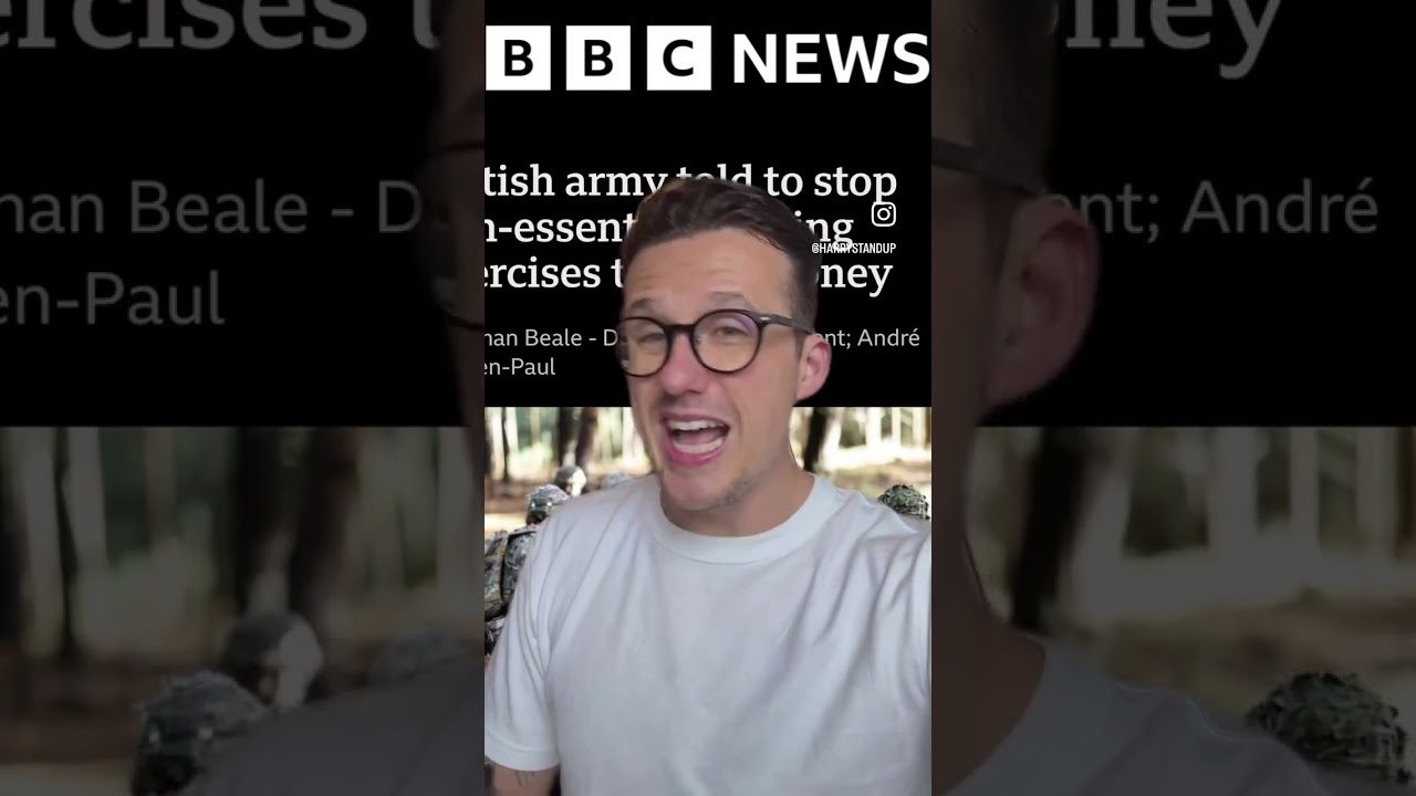 Everyone is feeling the cost of living 💰 #army #news #harrystachini #britisharmy #shorts