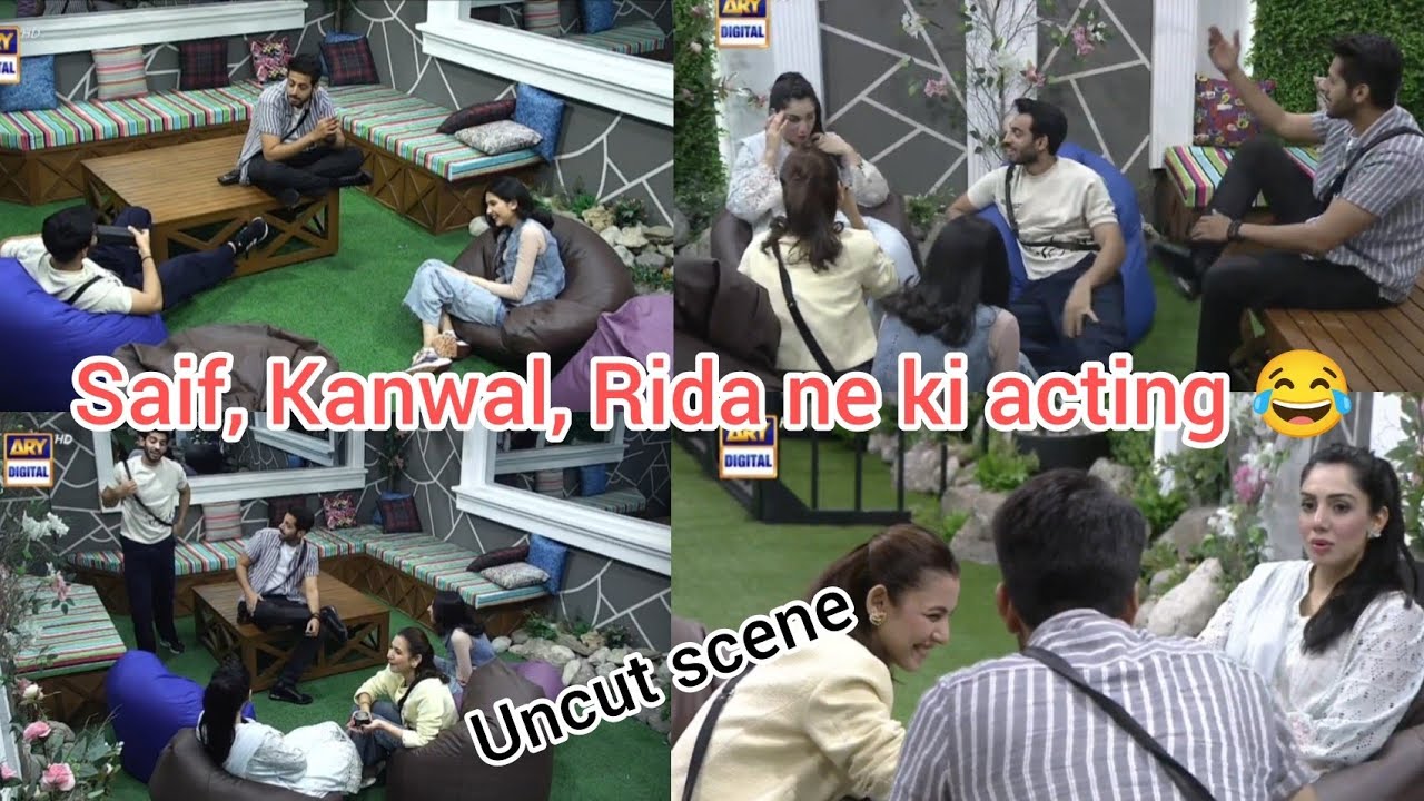 Saif, Kanwal, Rida ki acting 😂| Tamasha Season 4| Episode 12| Uncut feed 