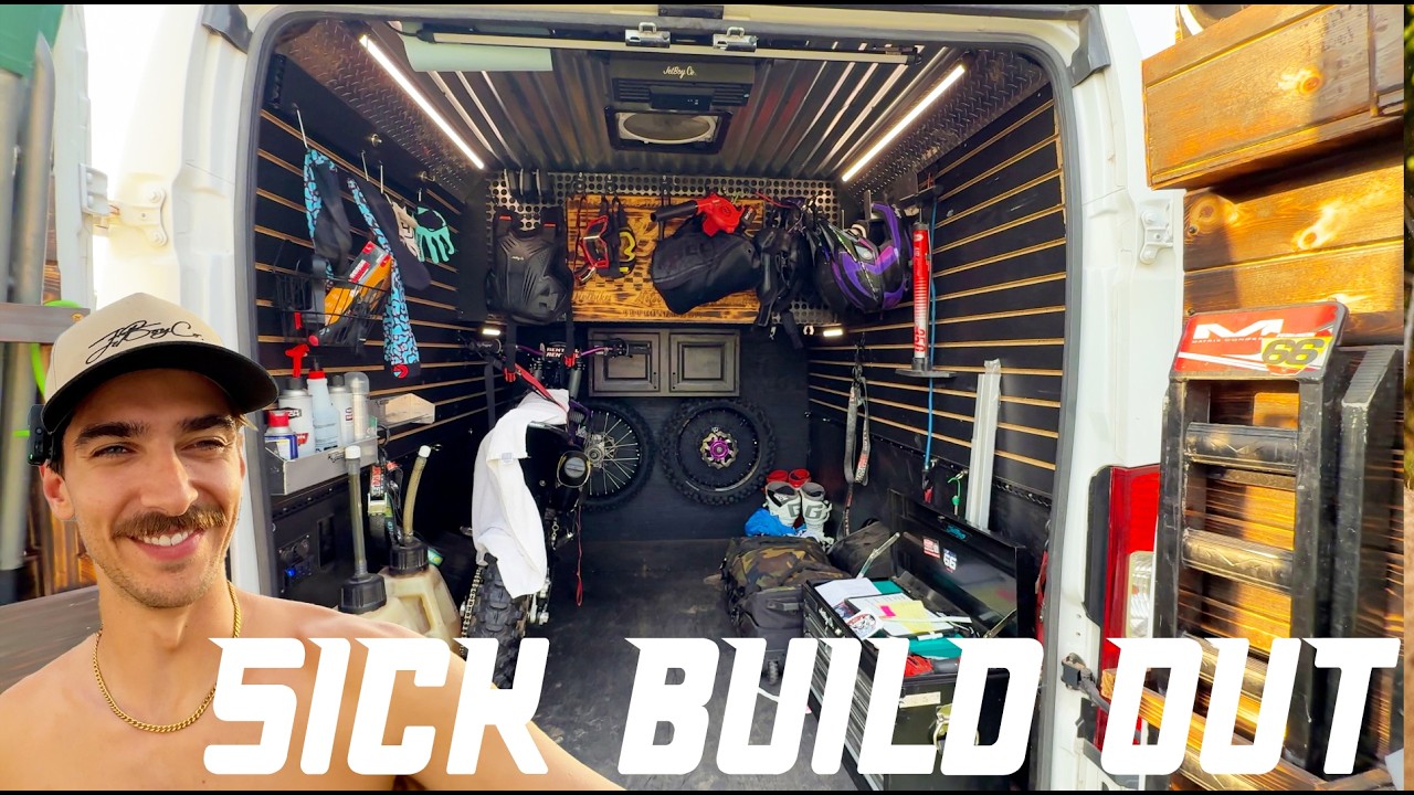 Ram Pro Master Motocross Van Tour | Custom DIY Build
