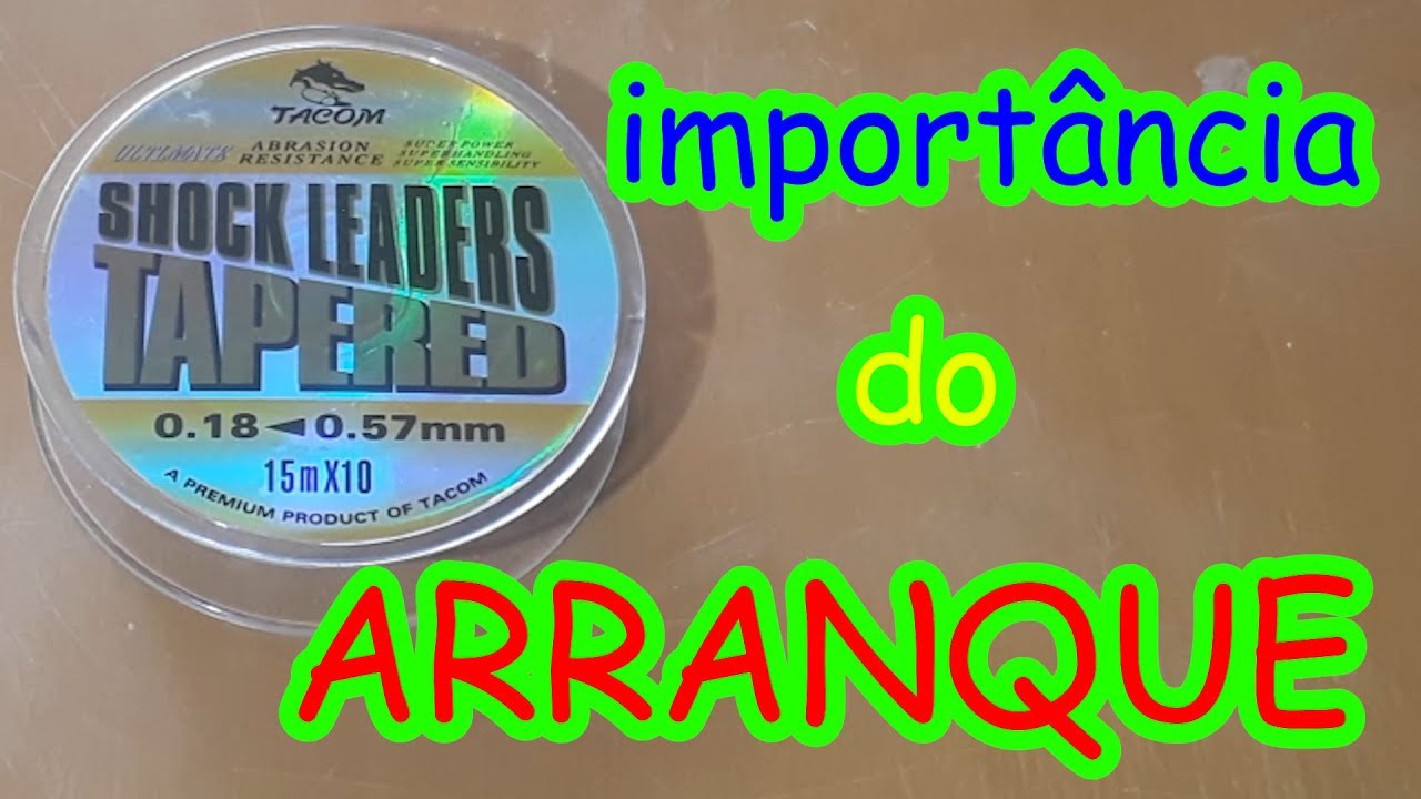 a importância do ARRANQUE (leader) na PESCA DE PRAIA