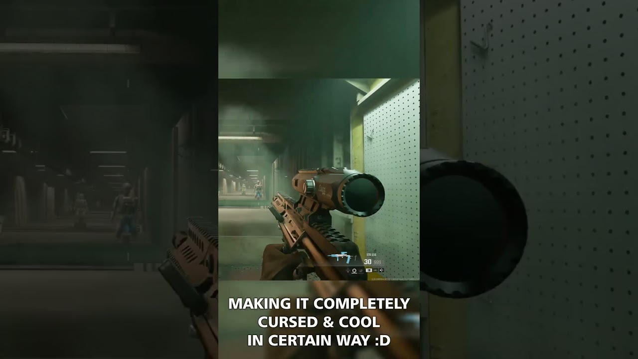 There are ALREADY CURSED Weapons in Warzone 😂 #Warzone #Cursed #Funny