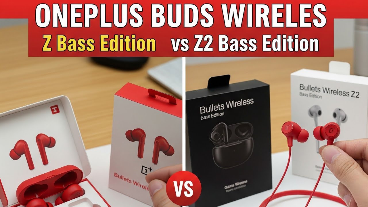 Oneplus Bass edition z1 2021 vs Oneplus Bass edition Z2 2025 .  #oneplusbulletswirelessz #oneplus   