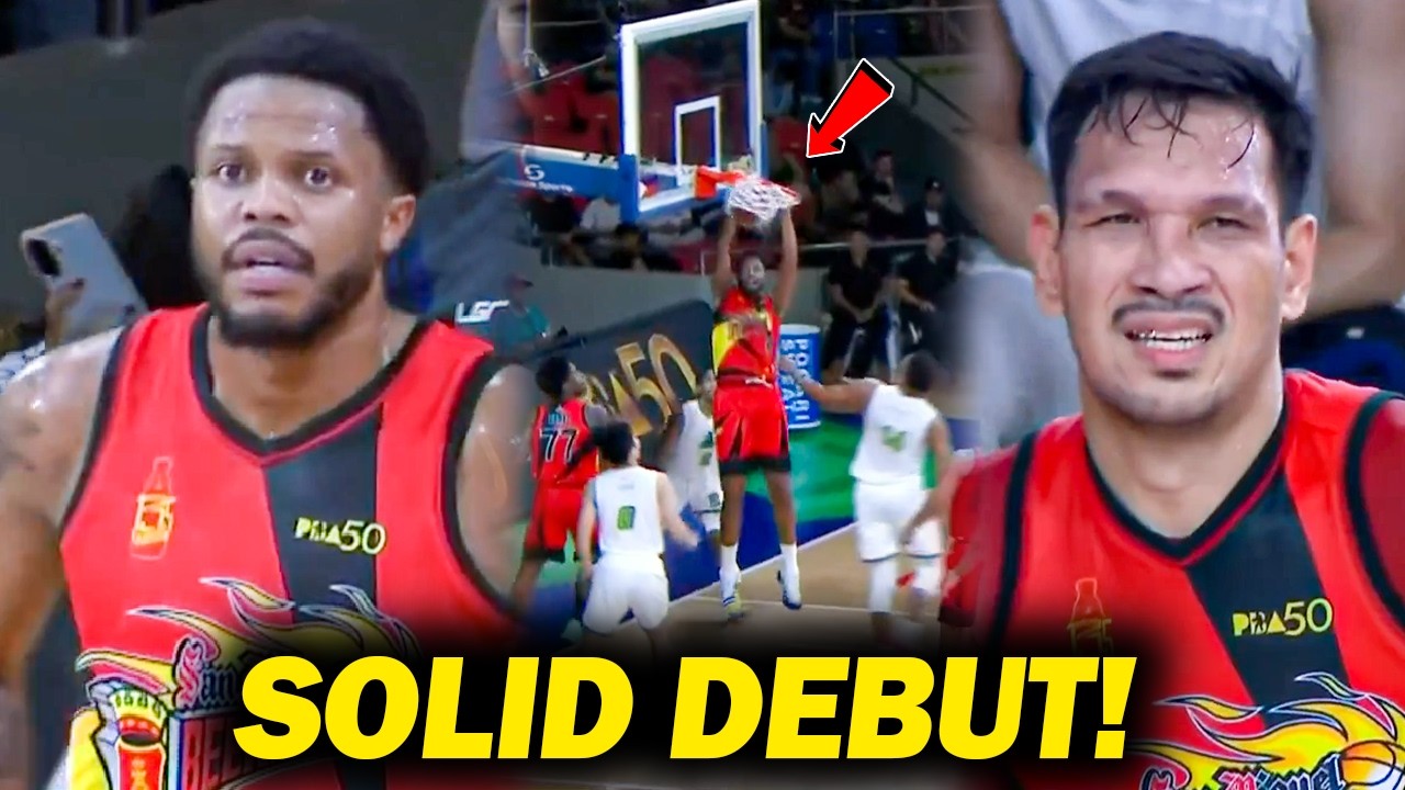 SOLID DEBUT sa Bagong Import ng SMB! Mamaw sa Ilalim Umint din si Perez at Abai! Bokya parin Macau!