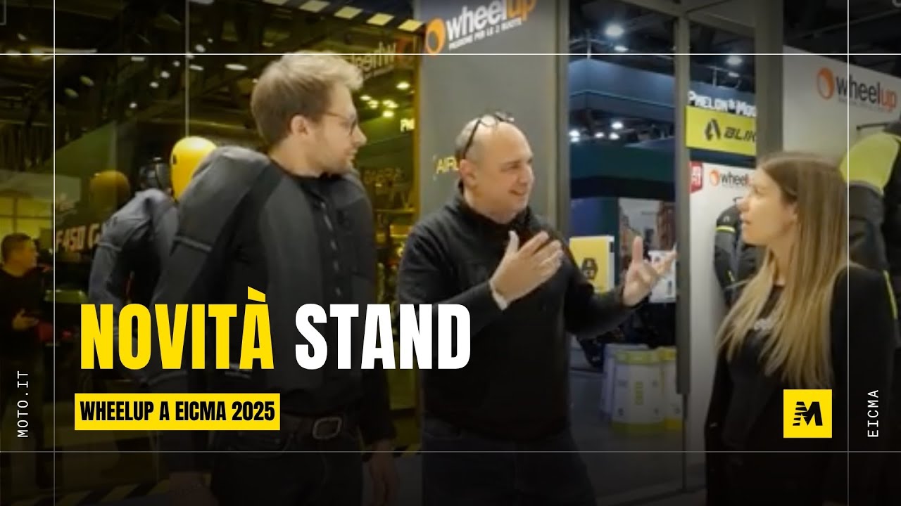 Wheelup EICMA 2025: Nuova giacca Airbag, la nuova laminata Mutant e la tuta in canguro