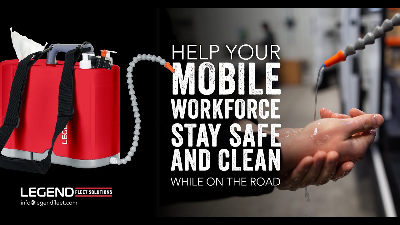 Legend ShoulderSink - Mobile Handwashing Unit