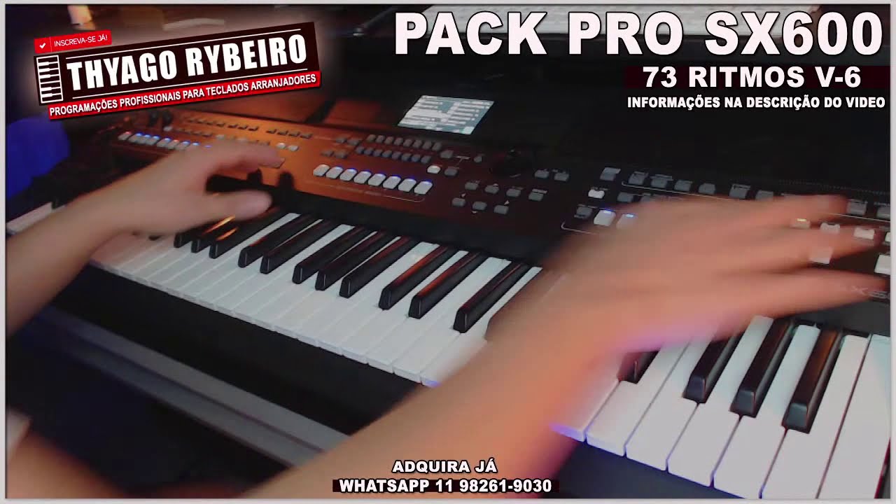 (ExpancionLegacy) PACK PRO - RITMOS E SAMPLES  - SX600 YAMAHA E SIMILARES By - Thyago Rybeiro