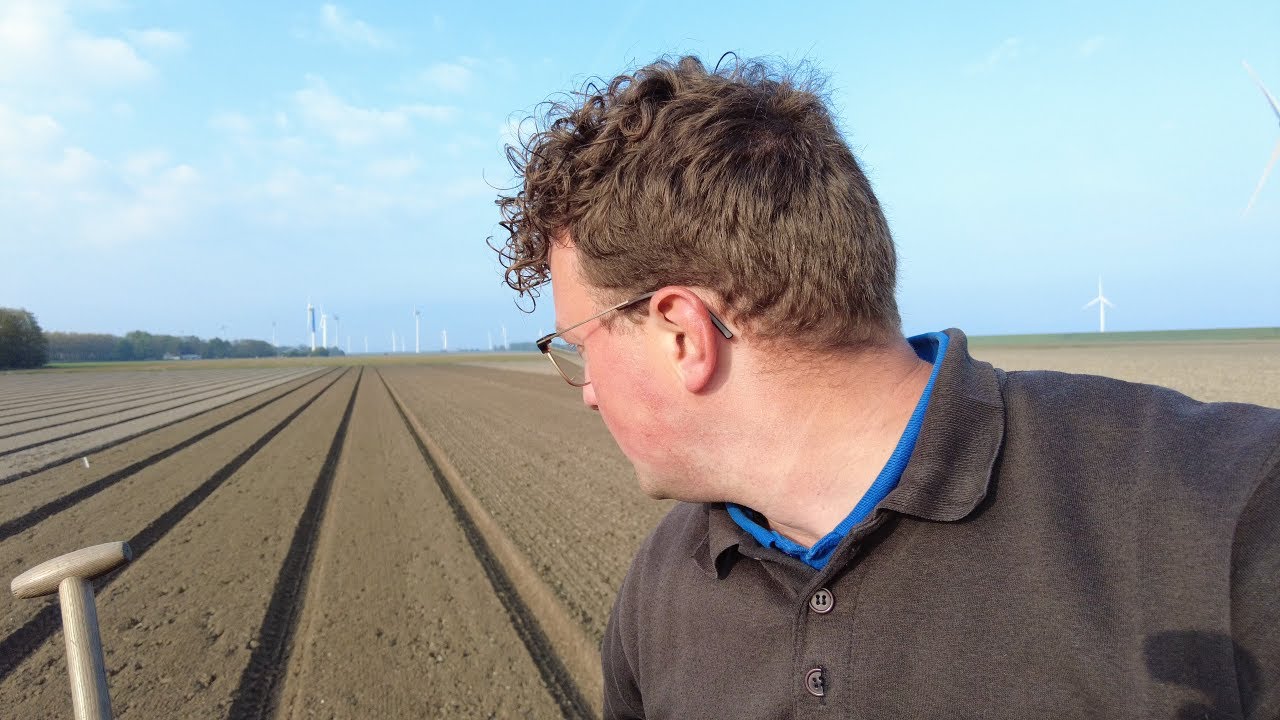 Gladiolen planten klaar! (Alleen nog wat kralen) - Boerenvlog #39