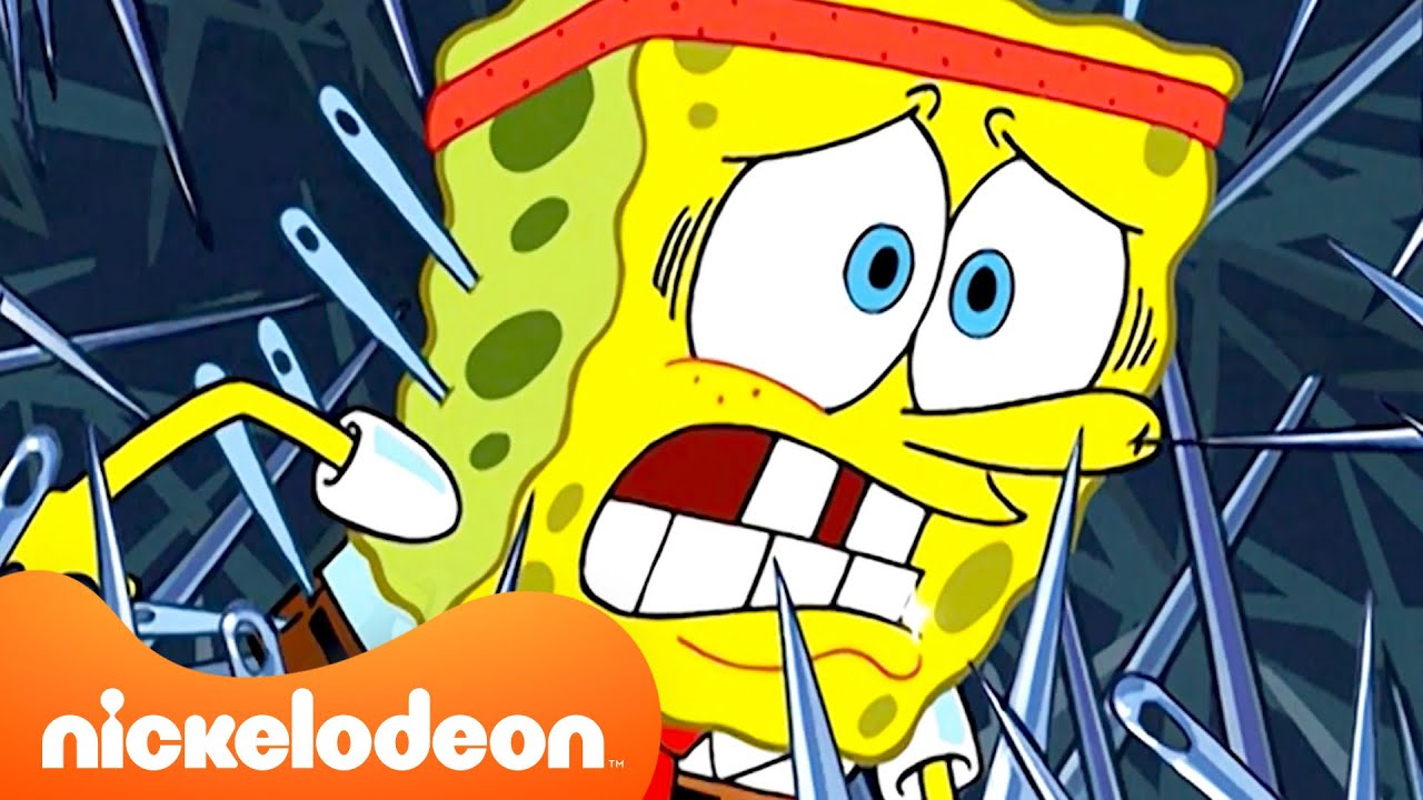 SpongeBob’s Most PAINFUL Moments 🤕 | Nickelodeon UK