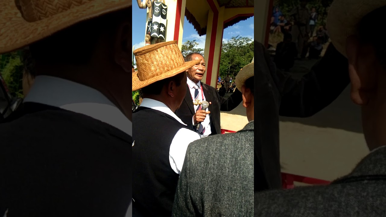 Former minister.shri.N.Metphong.phom..Bhumnyu village.