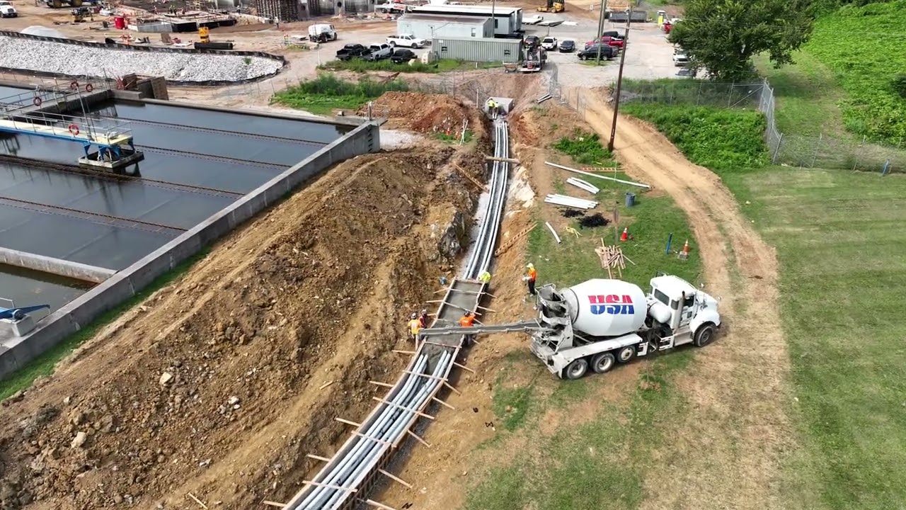 Unique Aerial View® - August 2024 Ad-Hoc Monthly Construction monitoring video.