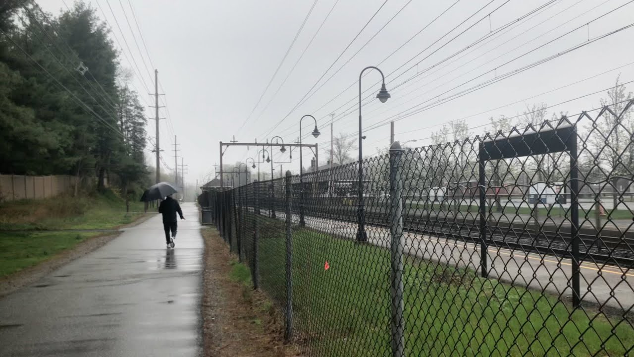A rainy day at Convent Station 4/11/21