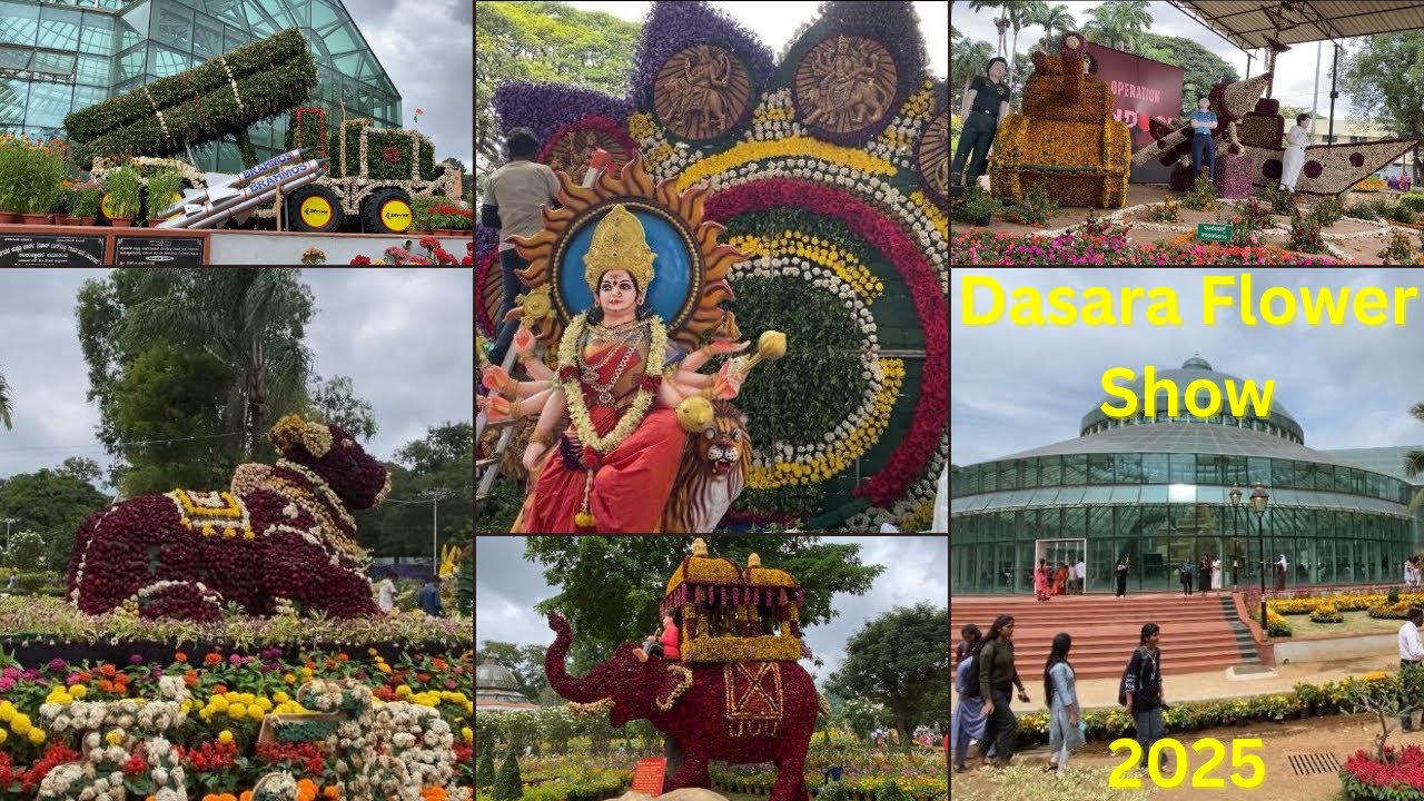 Mysore Dasara Flower Show 2025 | Kuppanna Park | Mysore Dasara 2025 | Mysuru