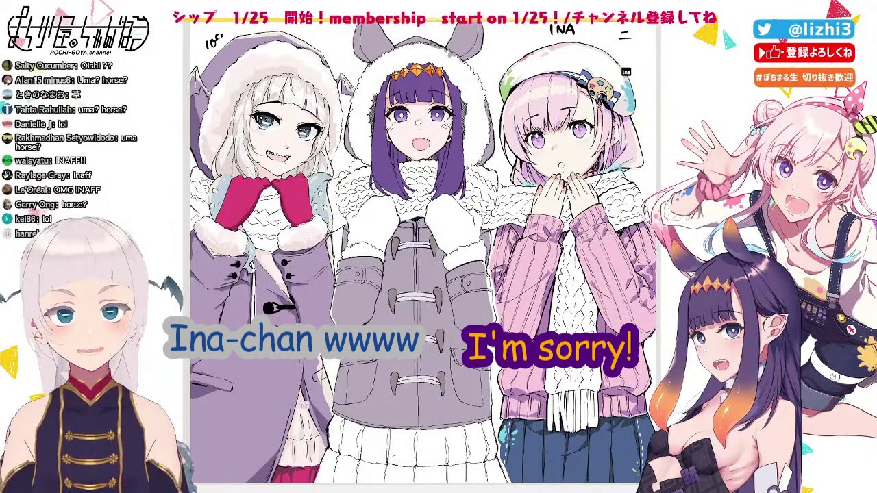 Everywhere Ina go, The Puns follow [Hololive english sub]