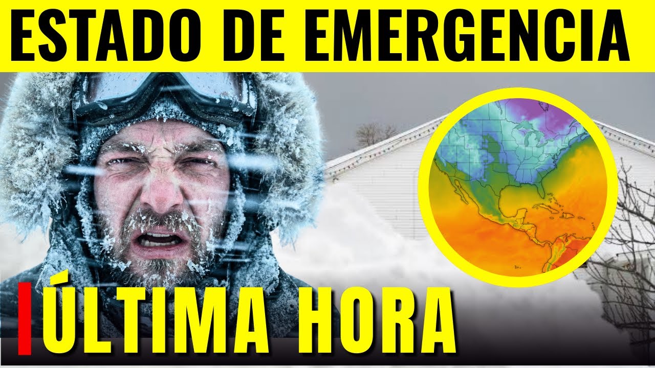 🚨ULTIMA HORA : DECLARAN ESTADO DE EMERGENCIA POR TOEMENTA INVERNAL