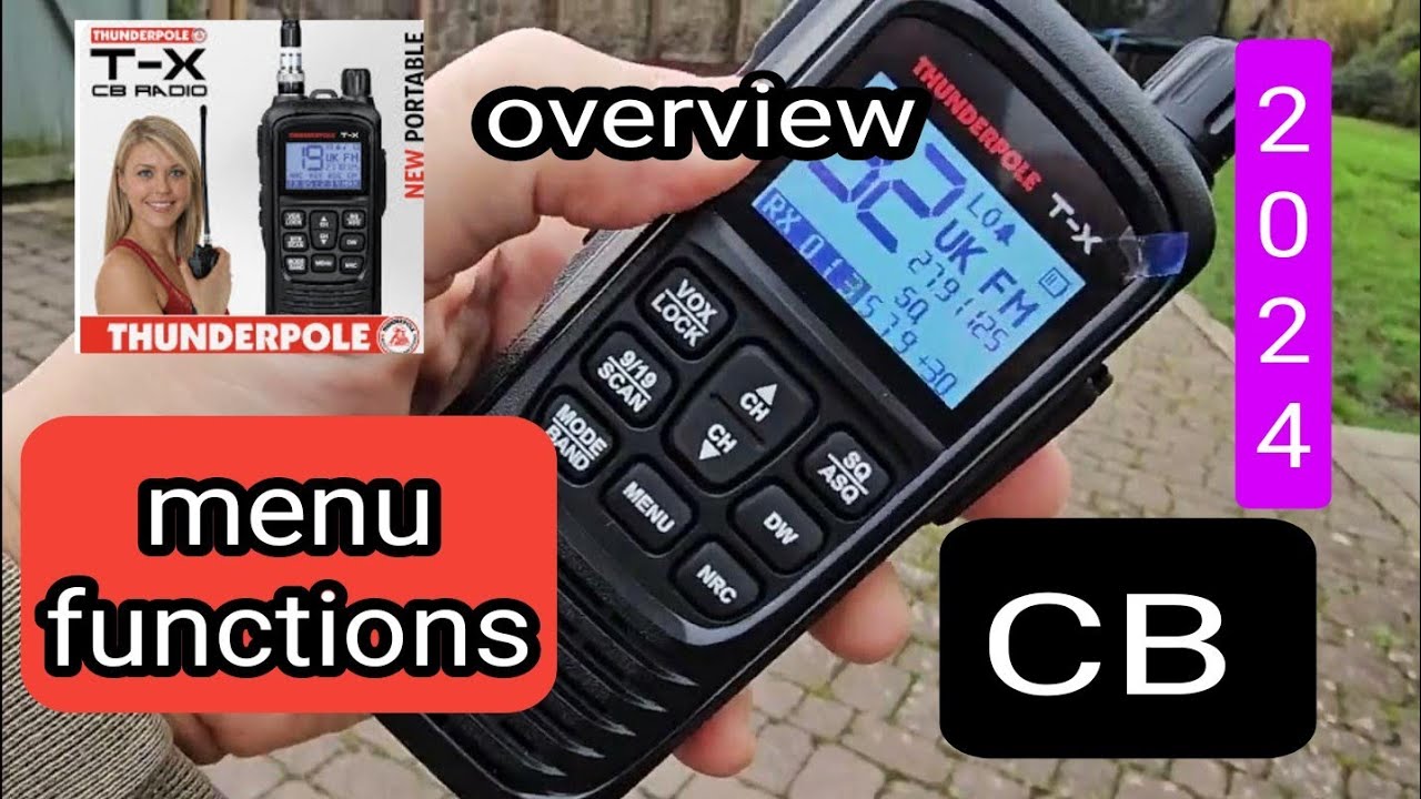 THUNDERPOLE T-X - Button & Menu Overview