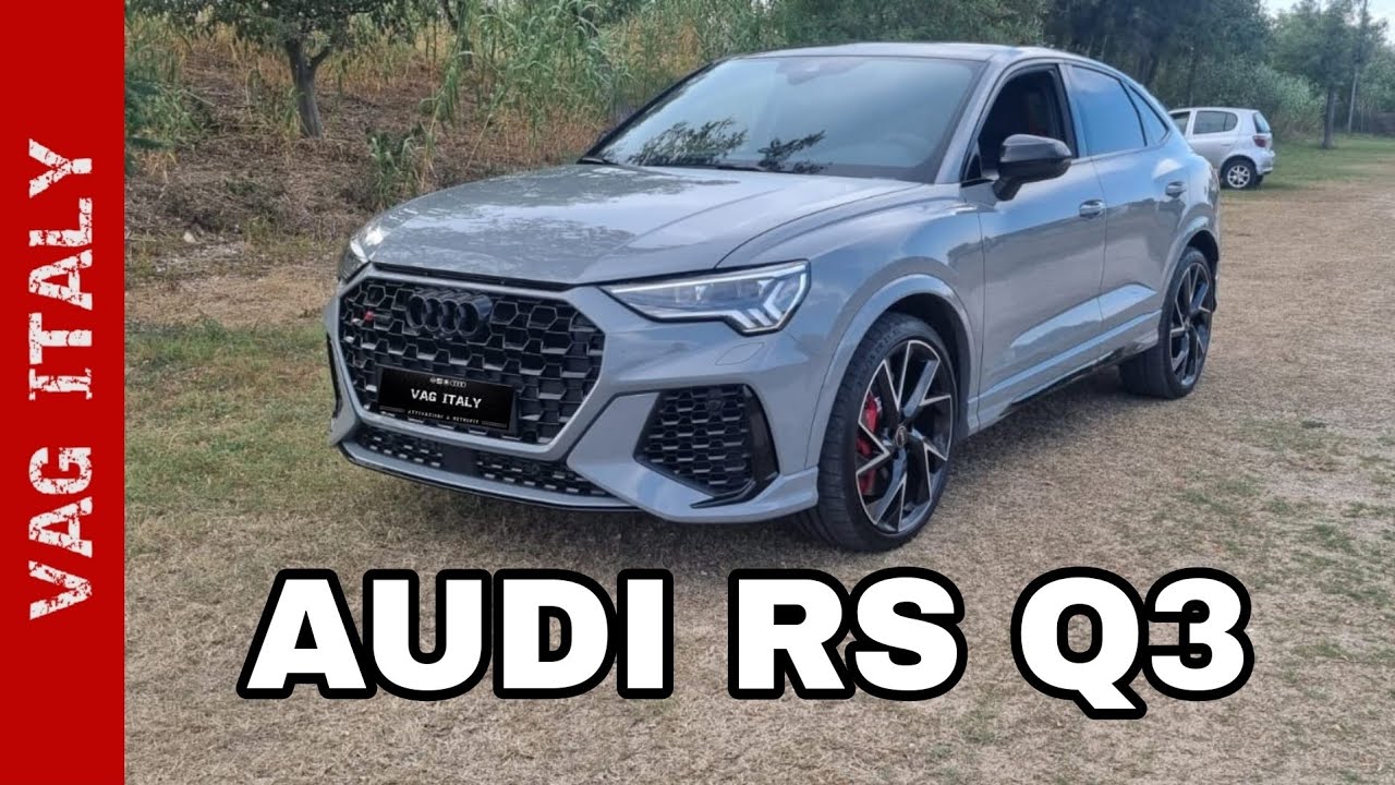 Audi RS Q3 Sportback 2022 2.5 TFSI 400cv Attivazione allarme, aggiornamento MIB 3 e molto altro