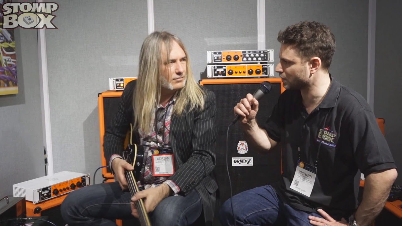Orange 4 Stroke 500 Bass Amplifier Head Demo at Namm 2016