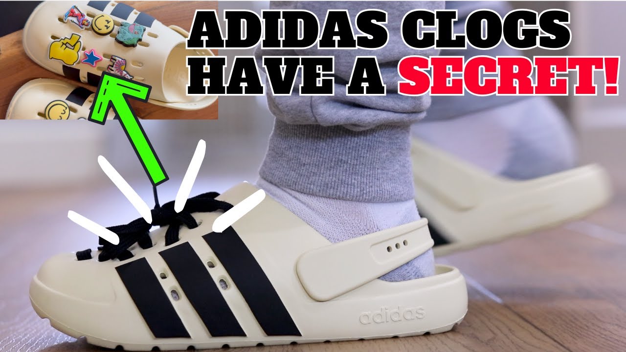 adidas Adilette Clog 2.0 Have A SECRET WORTH A LOOK! (Adidas Crocs)