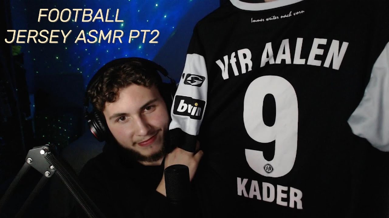 ASMR FOOTBALL JERSEY'S PT2!!!
