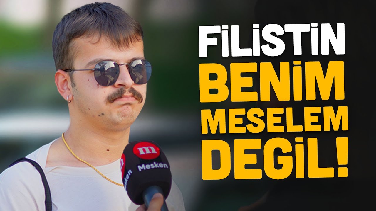 FİLİSTİN BENİM MESELEM DEĞİL! - Bu Konuda İnsancıl Olamam - Sokak Röportajı