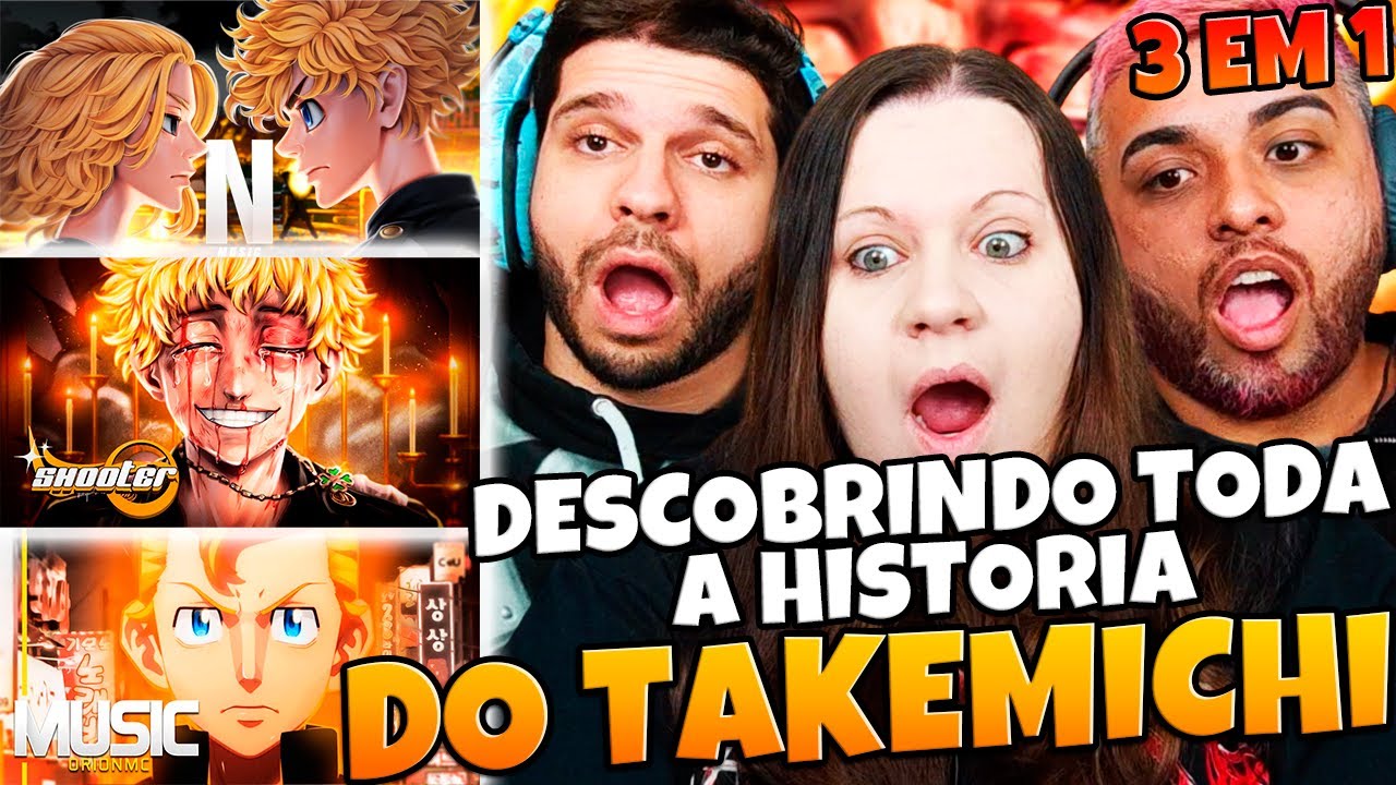 3 EM 1 DO TAKEMICHI (Tokyo Revengers) | ORION MC + NEKO + SHOOTER | FAMILY REACTS