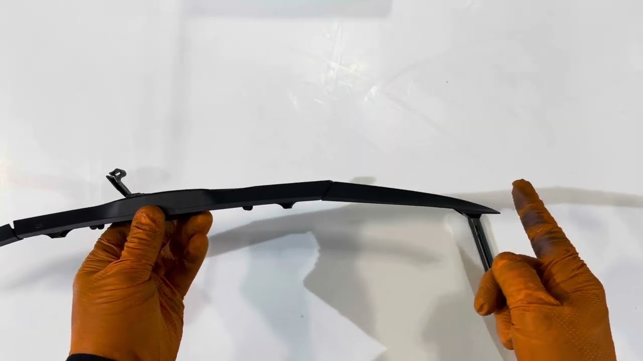 2023-2025 Toyota Prius Hybrid, Prius Prime Wiper Blade Refill Insert Replacement Instructions