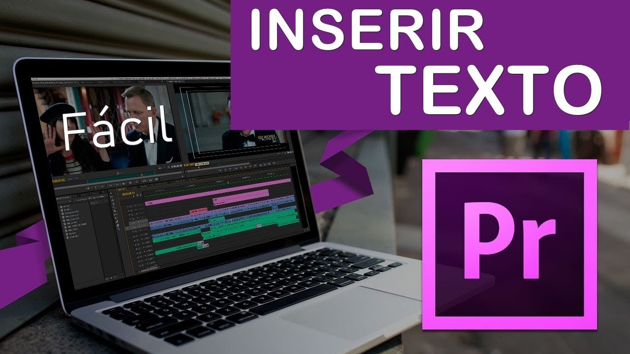 COMO COLOCAR TEXTO NO V&Iacute;DEO COM ADOBE PREMIERE 2020 - Inserindo texto animado