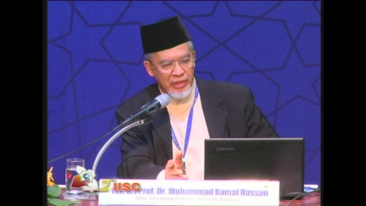 Speech Tan Sri Prof. Dr. Muhammad Kamal Hassan