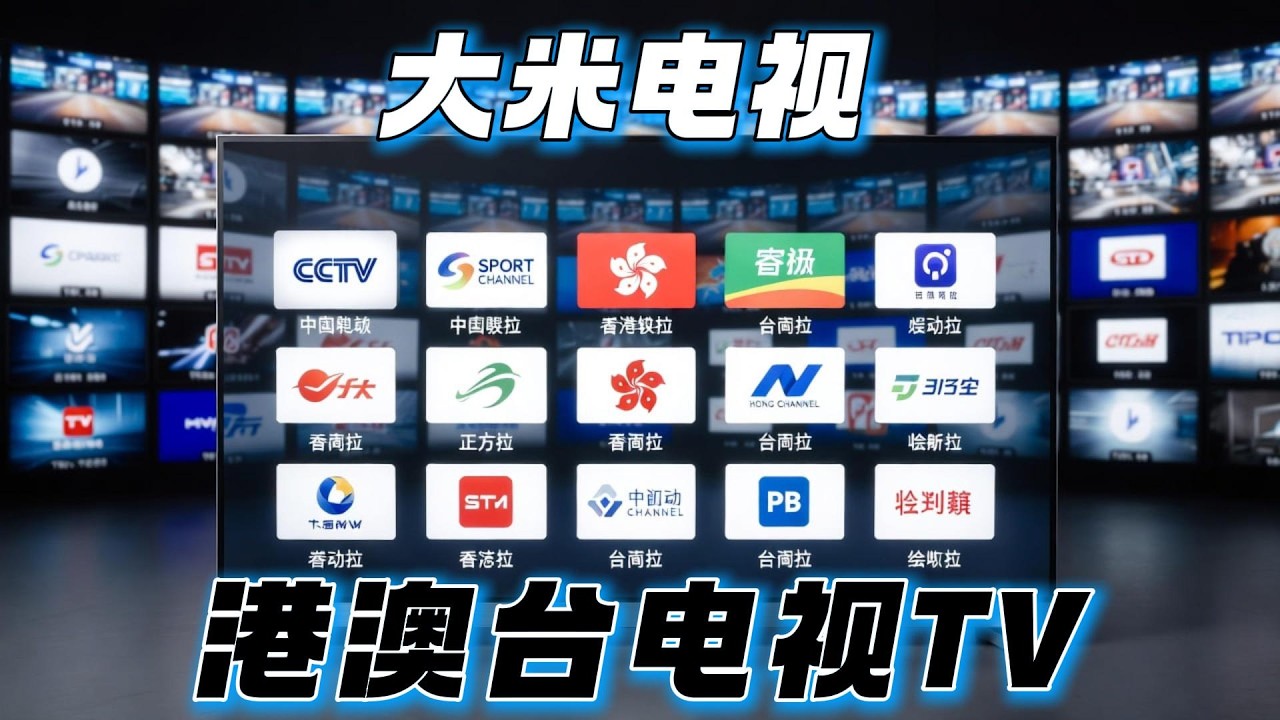 免费电视党狂喜！“大米电视”来了！央视+港台+地方台全都有，专为电视打造的纯直播神器，频道虽少但超好用！
