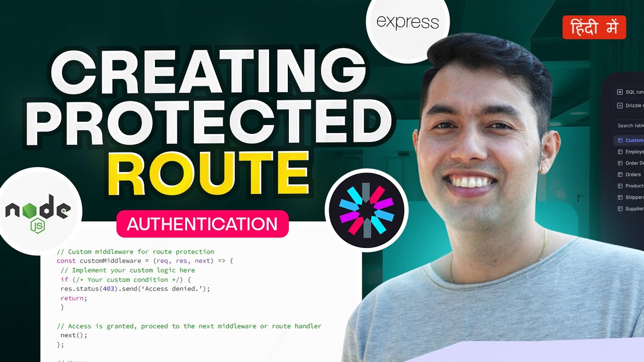 🔒 How to Create a Protected Route in Express for Profile Page