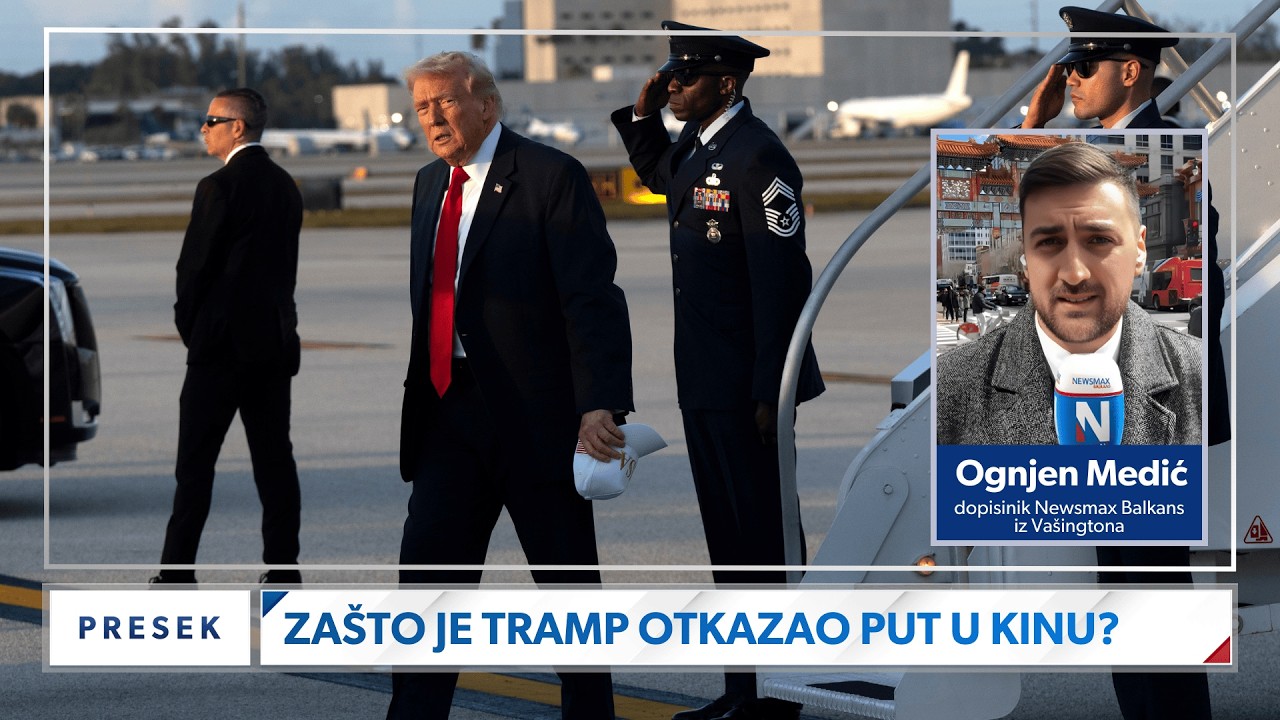 Tramp odložio posetu Kini!