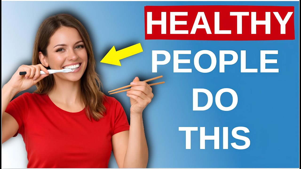 7 WEIRD habits the HEALTHIEST people do