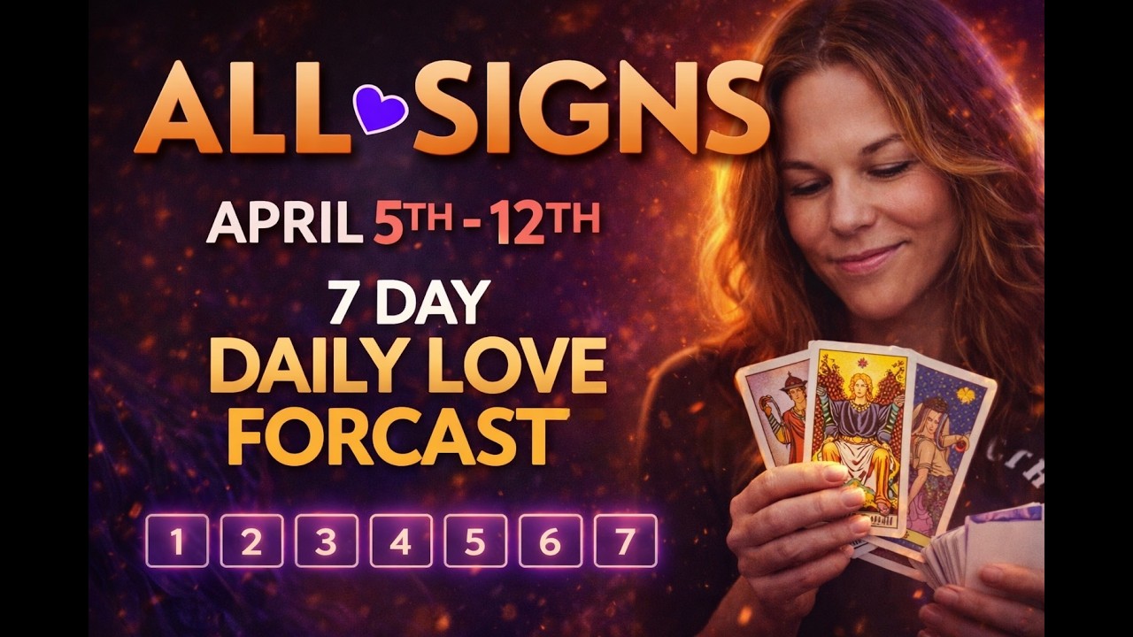 All Signs 🔮 Your 7-Day LOVE Forecast ❤️ What&rsquo;s Coming Each Day&hellip; 👀✨