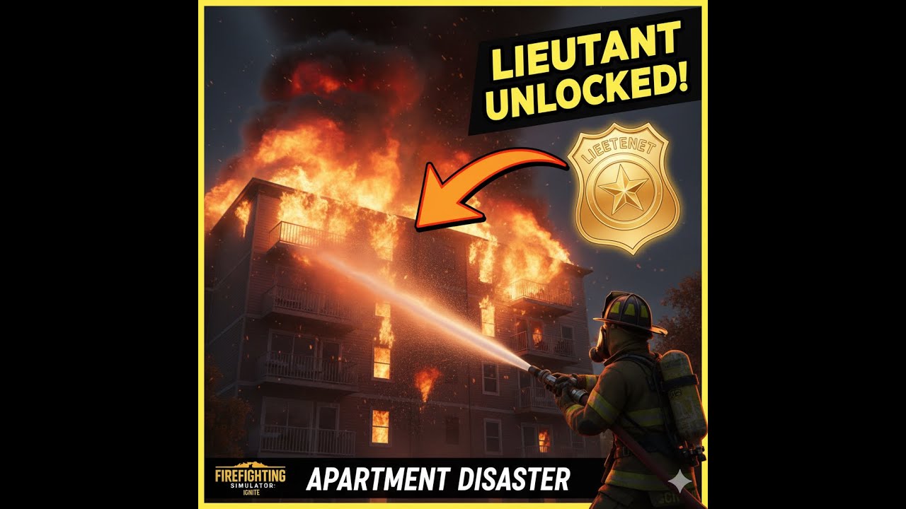 FIRE FIGHTING SIMULATOR: IGNITE — Rising to Lieutenant by Conquering the Inferno!