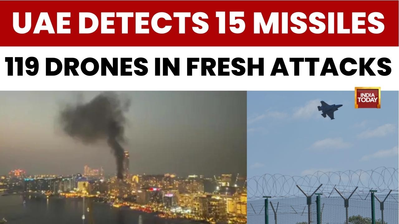 Iran Latest Attack: UAE Detects 16 Ballistic Missiles | Drones In Latest Iranian Attack