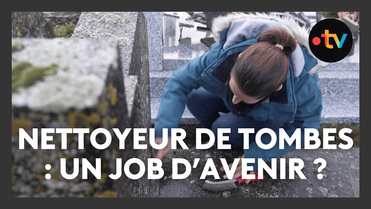 Ce métier méconnu… et pourtant promis à un bel avenir : nettoyeur de tombes
