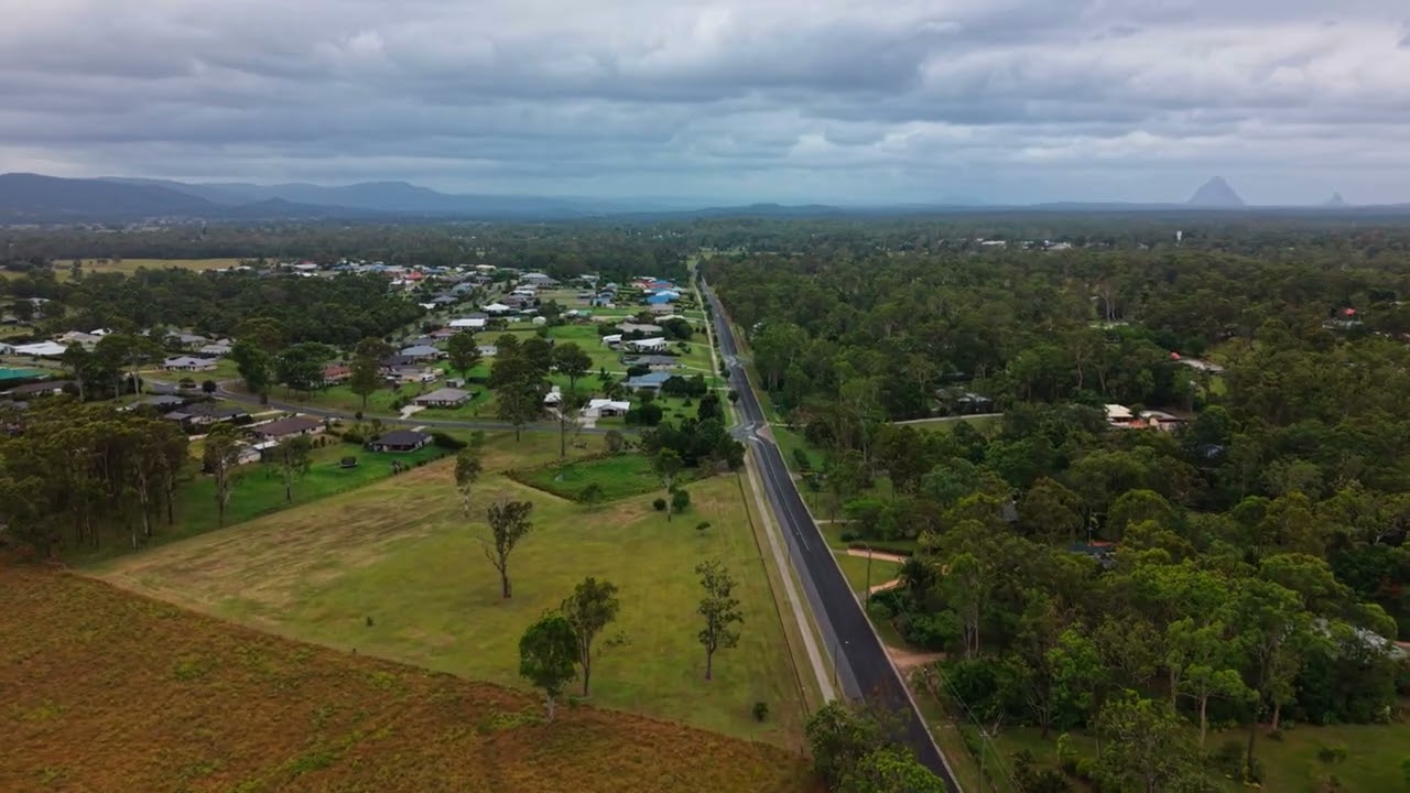 Woodford Queensland from ABOVE with DJI Mini 5 Pro Luma Fusion edit ND 32