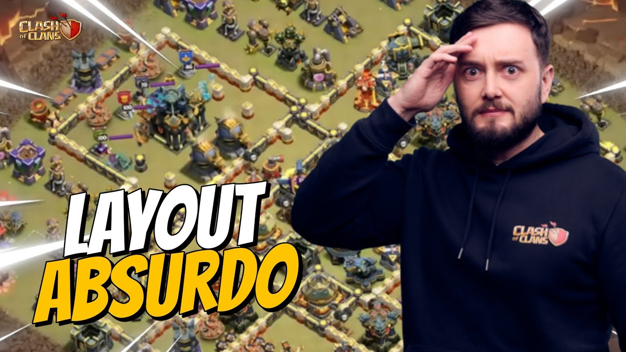 LAYOUT MONSTRO QUE NÃO TOMOU PT EM 9 ATAQUES DA GUERRA !