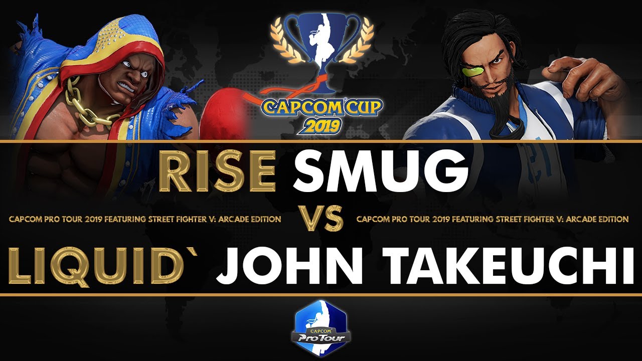 RISE Smug vs LIQUID` John Takeuchi - Capcom Cup 2019 Winners Round of 16 - CPT 2019