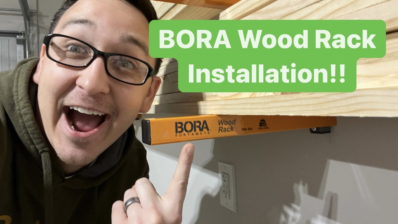 BORA Wood Rack Installation!/ Prevent Wood from Warping!!