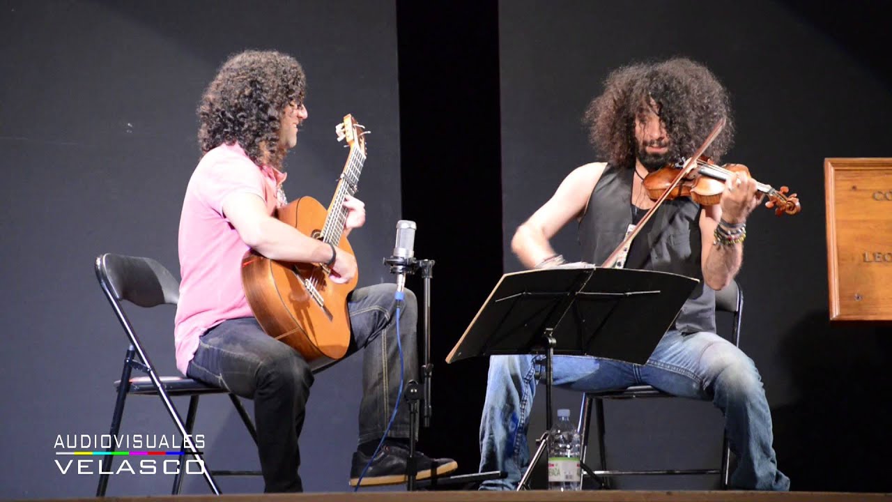 Ara Malikian y Juan Francisco Padilla por la Jota Navarra  de Pablo Sarasate